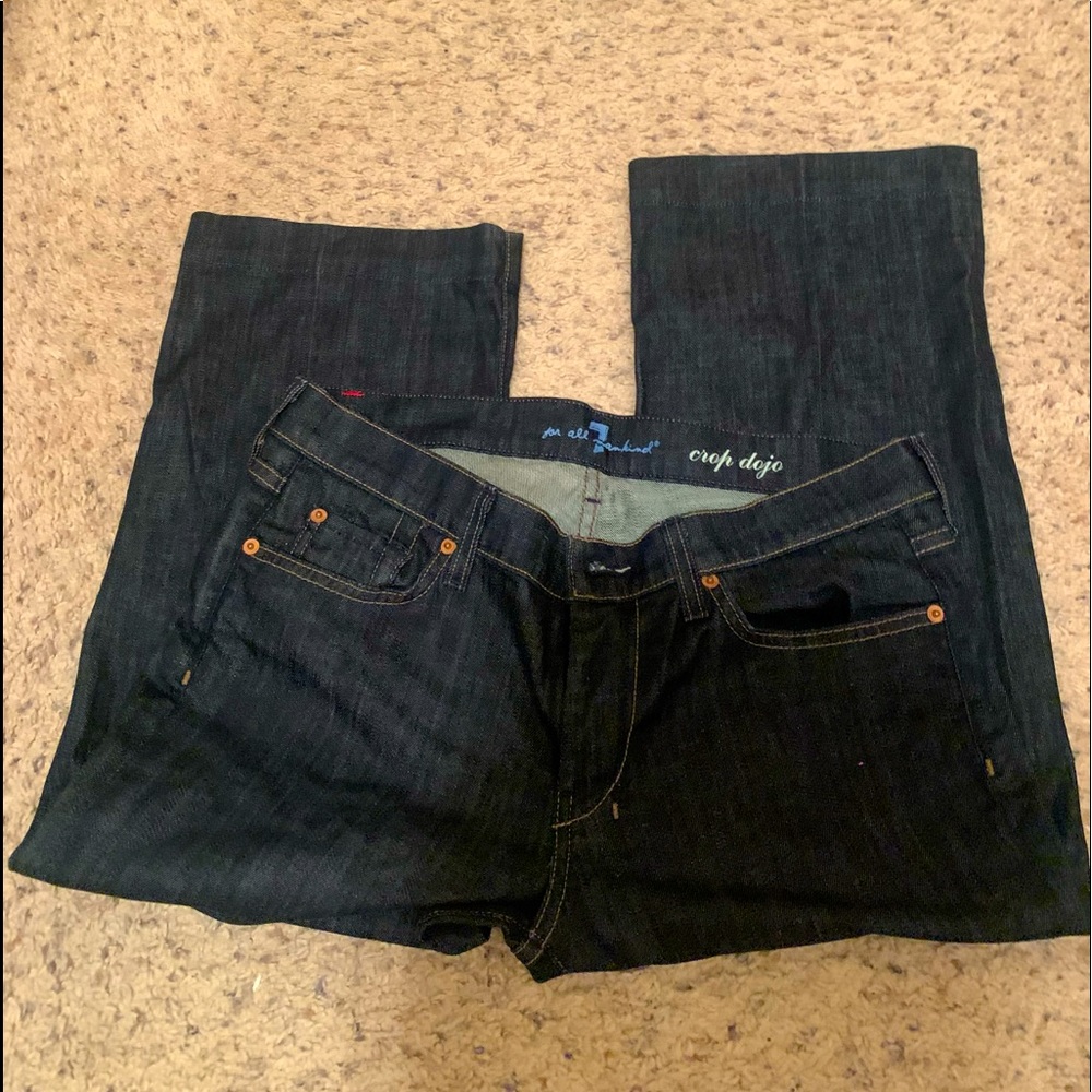 7 For All Mankind Crop Jeans.